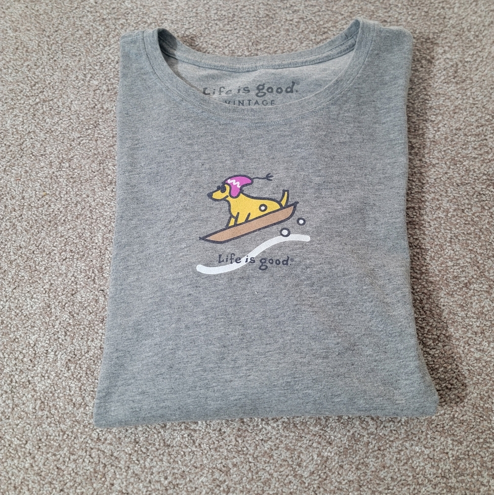 Life IS Good Long Sleeve Large